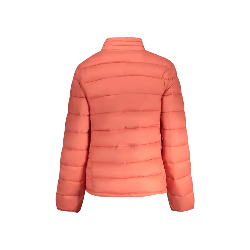 Giubbotto Donna Rosa con Zip e Logo miniatura 2