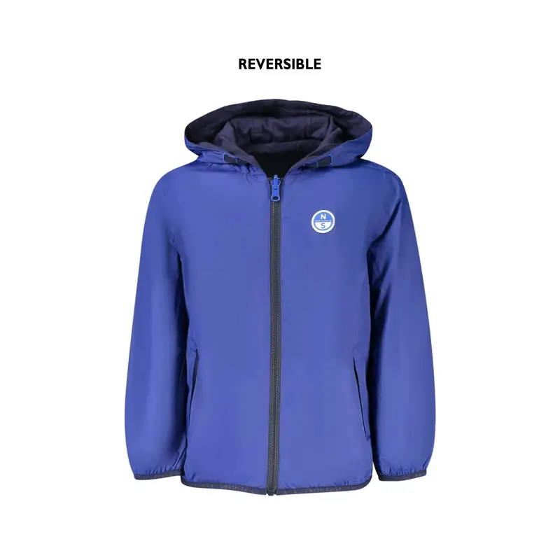 North Sails Giubbotto Bambino Reversibile Bluette e Blu