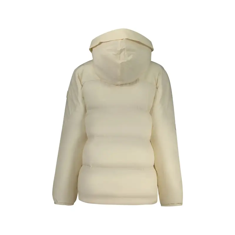 Giubbotto Maniche Lunghe Donna Bianco Zip miniatura 2