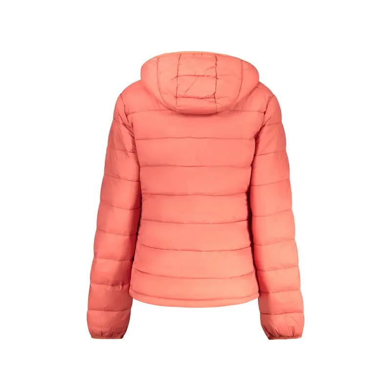 Giubbotto Maniche Lunghe Donna Rosso Logo miniatura 2