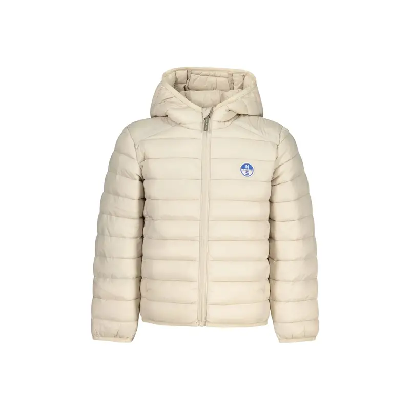 Giubbotto Maniche Lunghe Unisex Beige Zip