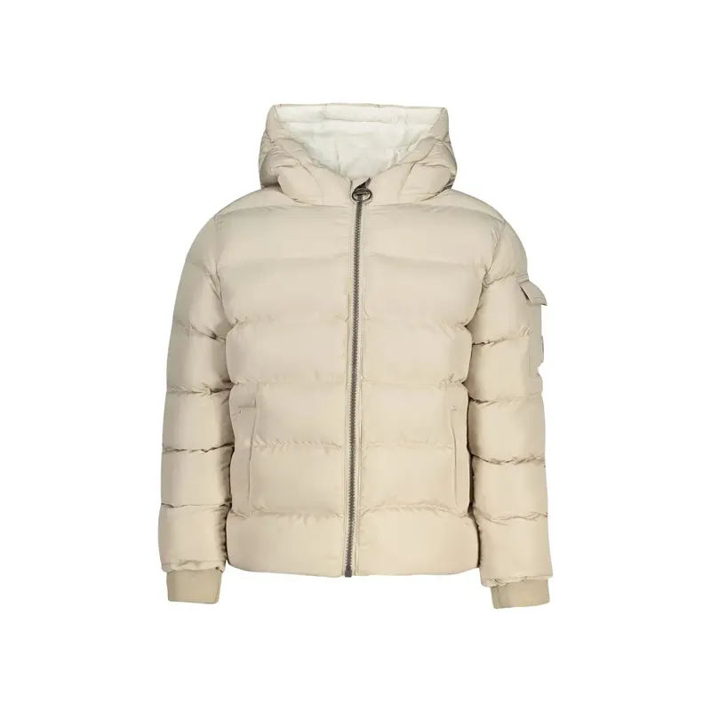 Giubbotto Maniche Lunghe Unisex Beige Zip