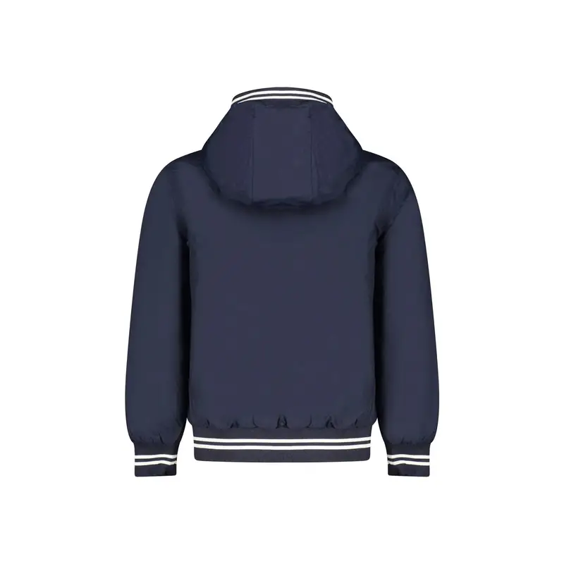 Giubbotto Maniche Lunghe Unisex Blu Cappuccio miniatura 2