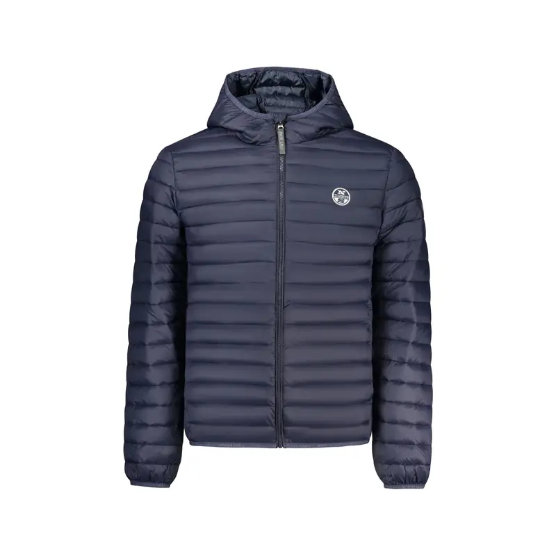 Giubbotto Maniche Lunghe Uomo Blu Zip