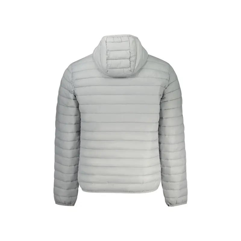 Giubbotto Maniche Lunghe Uomo Grigio con Cappuccio miniatura 2