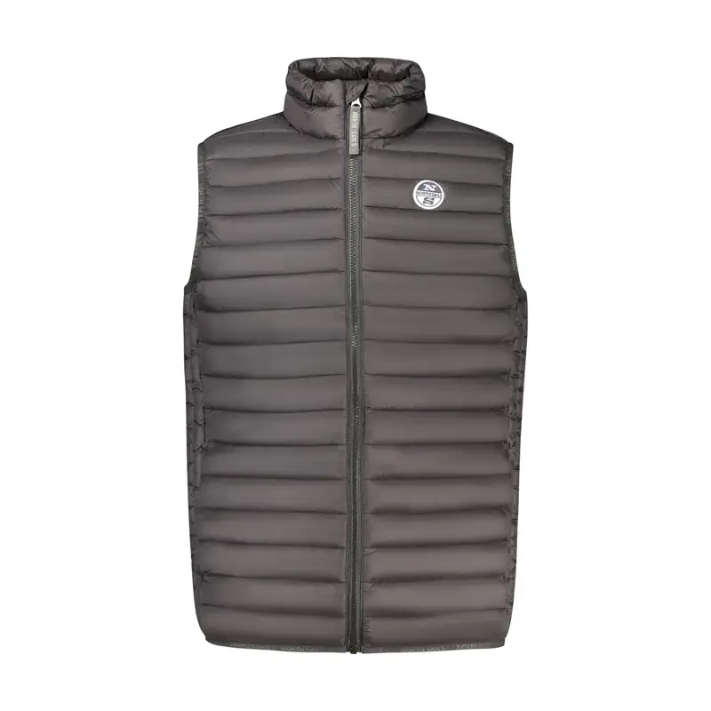 Giubbotto Uomo Nero Logo