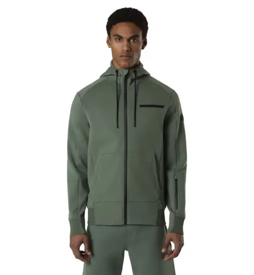 Hoodie Full Zip - felpa con cappuccio - uomo Green