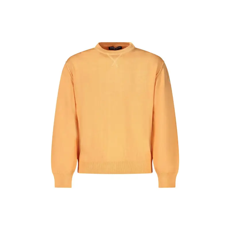 North Sails Maglia Bambino Arancione in Cotone con Logo