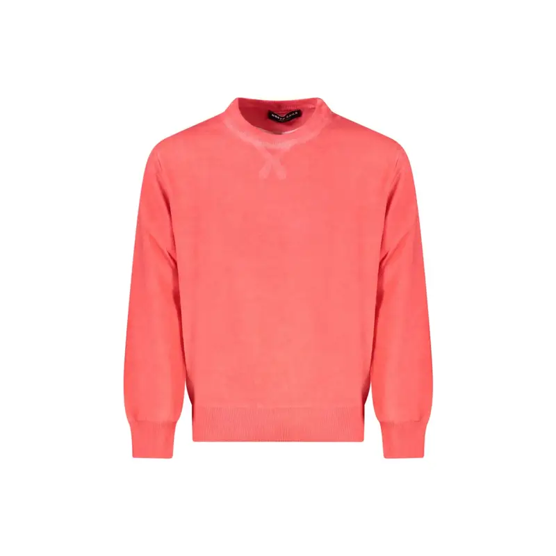 North Sails Maglia Bambino Rosa in Cotone con Logo