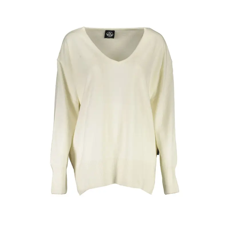 Maglia Donna Bianca Logo Bianco