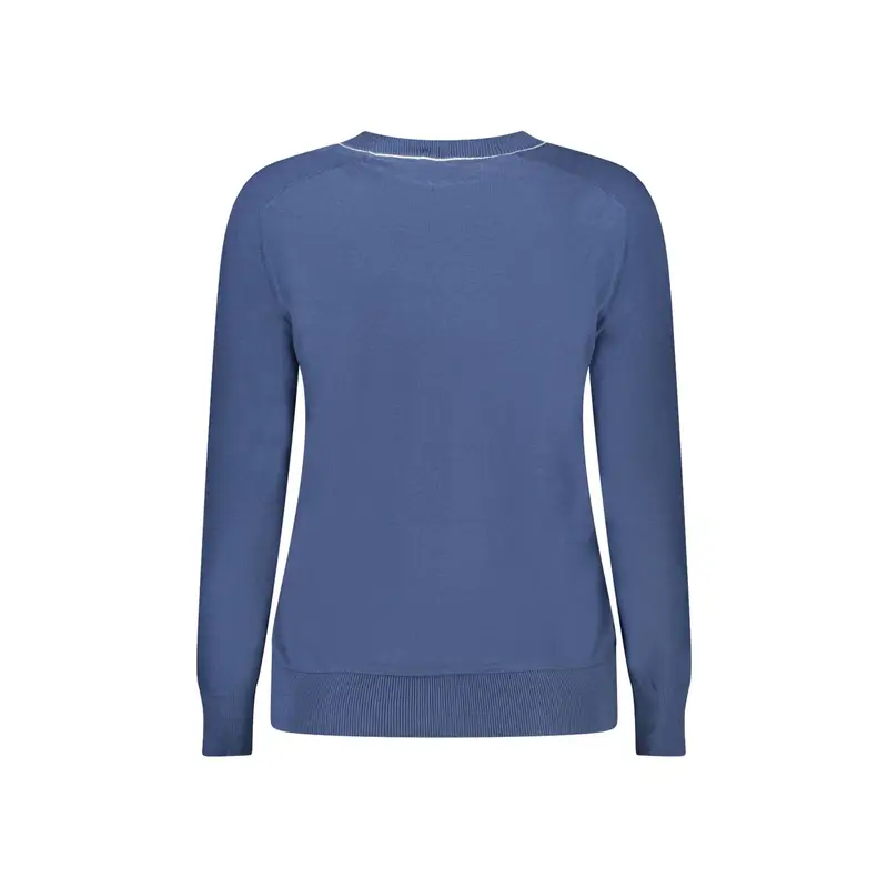 North Sails Maglia Donna Blu con Logo miniatura 2