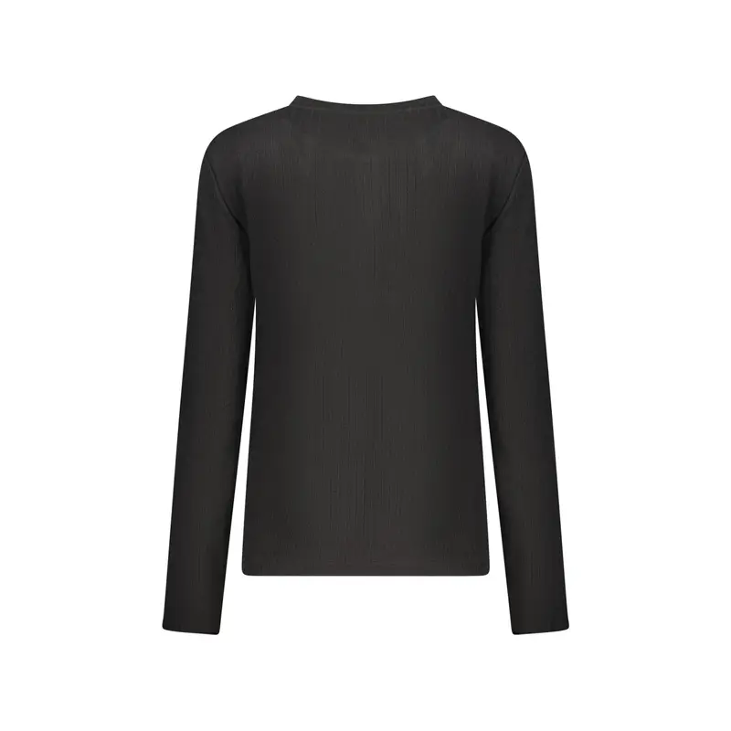 Maglia Donna Nera Logo Nero miniatura 2