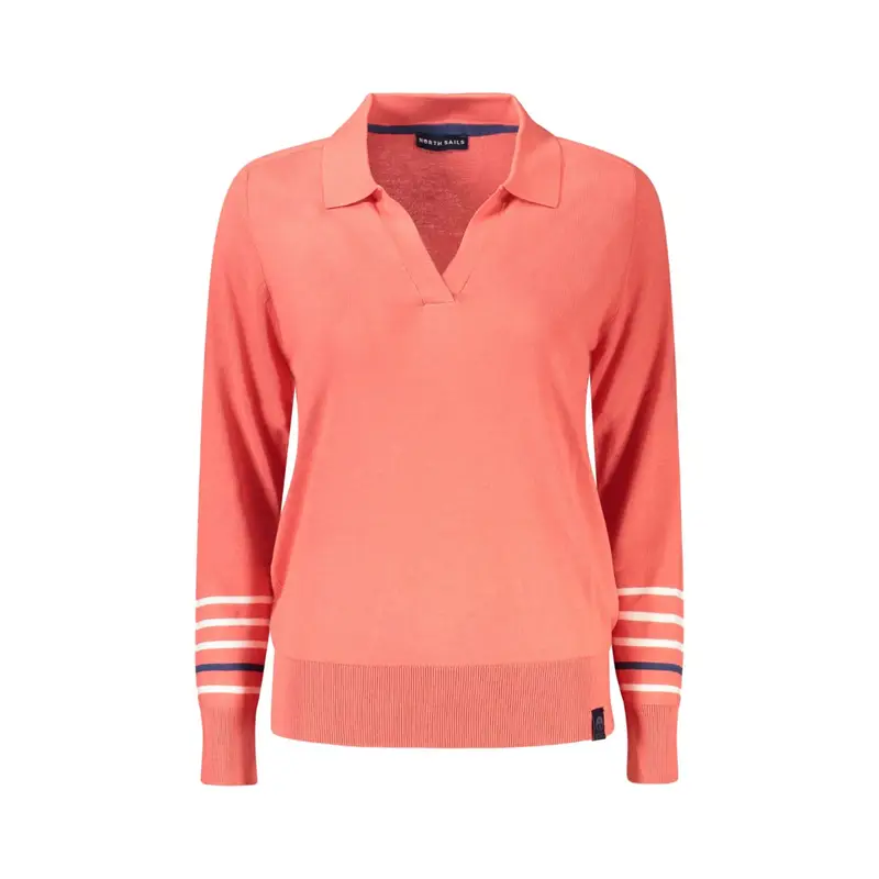 North Sails Maglia Donna Rosa con Logo