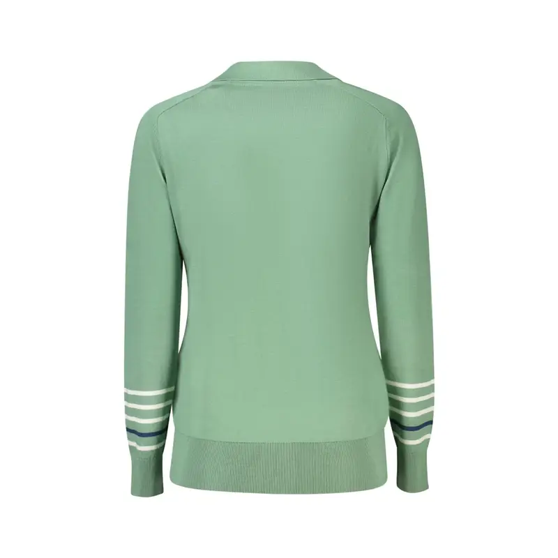 North Sails Maglia Donna Verde con Logo miniatura 2