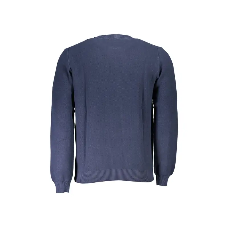North Sails Maglia Uomo Blu in Cotone Organico miniatura 2