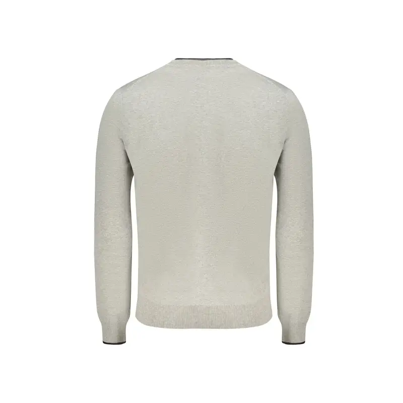 North Sails Maglia Uomo Grigia con Ricamo miniatura 2