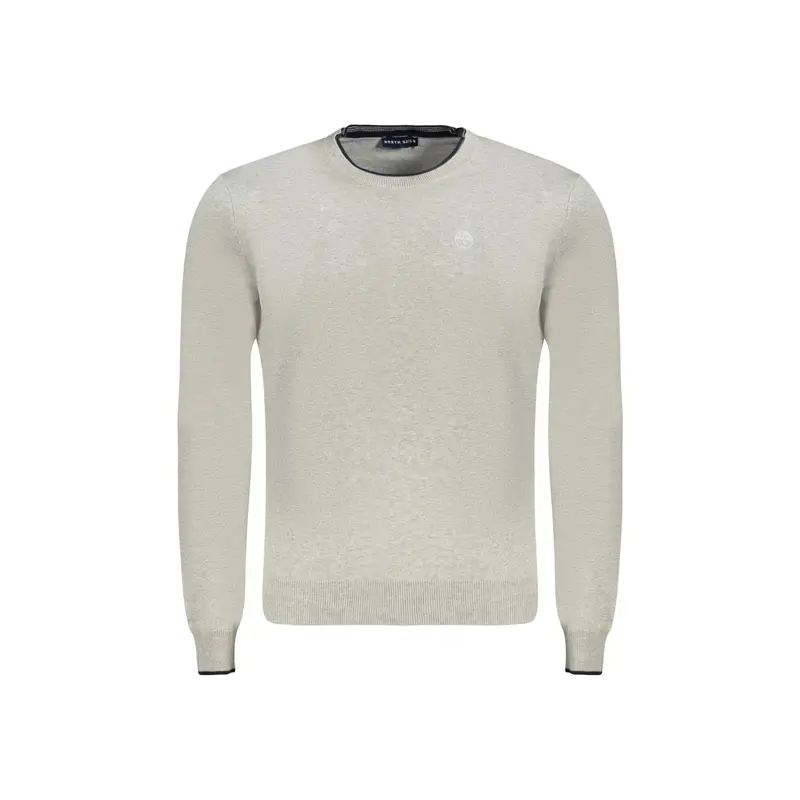 North Sails Maglia Uomo Grigia con Ricamo