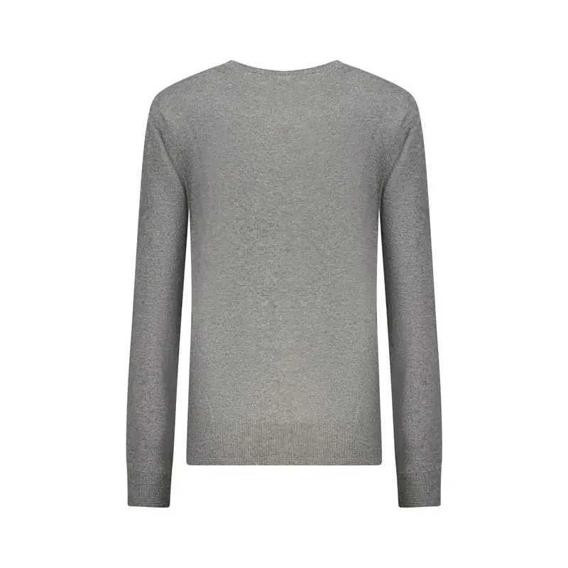 Maglione Donna Grigio Logo miniatura 2