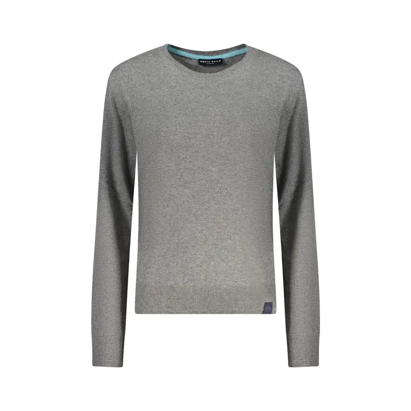 Maglione Donna Grigio Logo