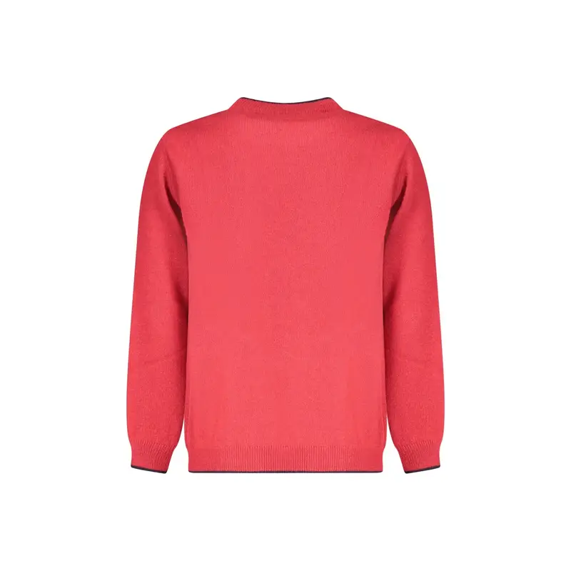 Maglione Unisex Rosso Ricamo miniatura 2