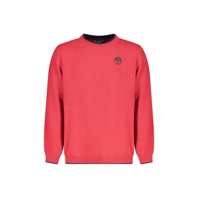Maglione Unisex Rosso Ricamo