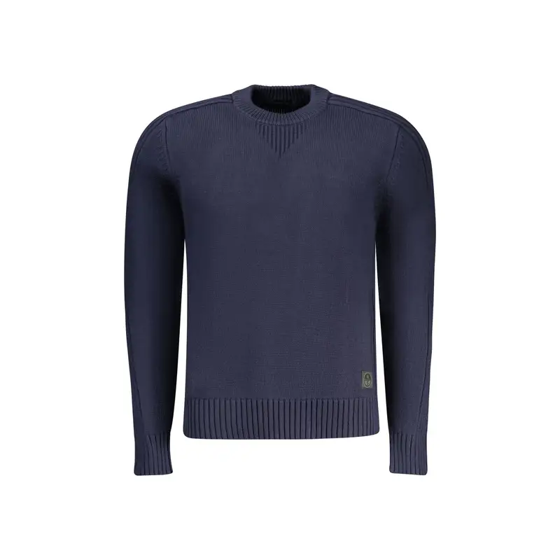 Maglione Uomo Blu Logo