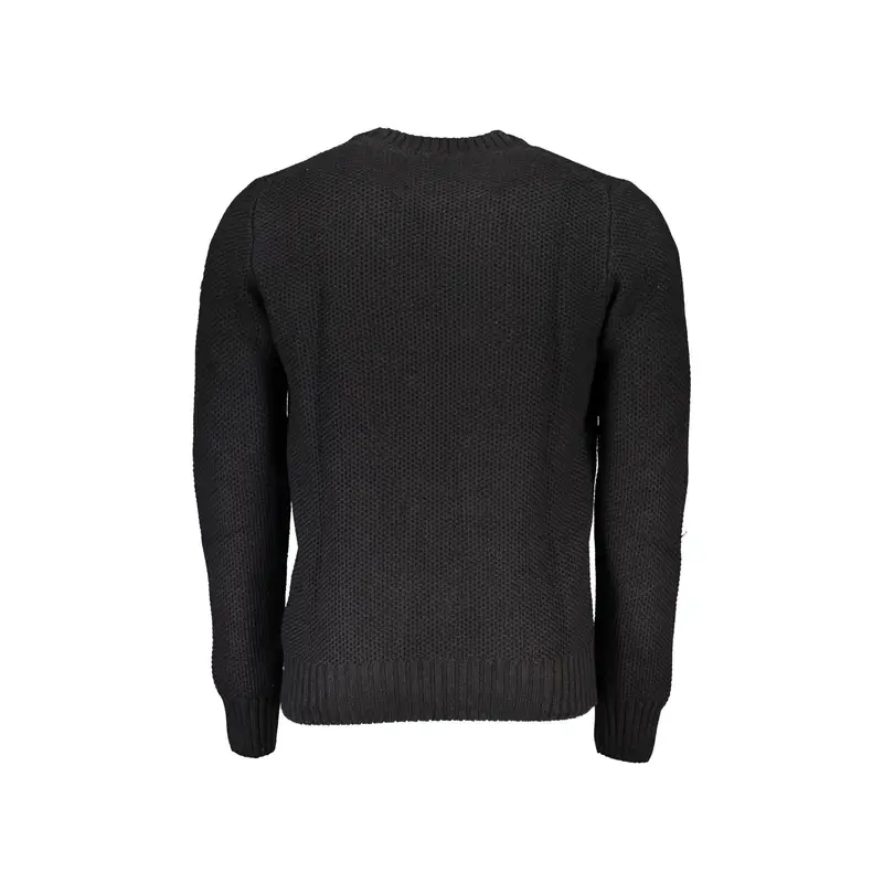Maglione Uomo Grigio Girocollo Maniche Lunghe miniatura 2