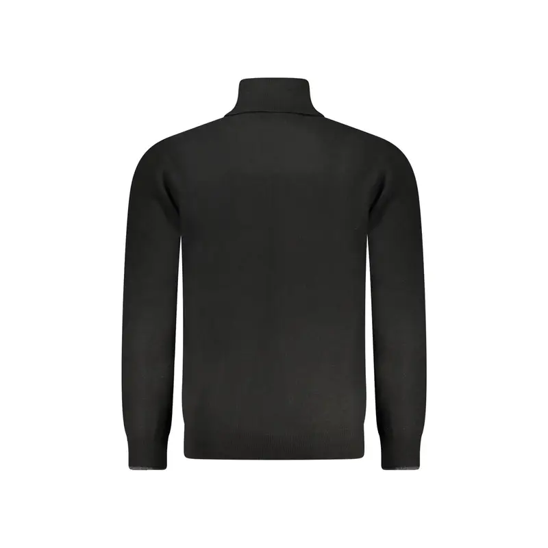 Maglione Uomo Nero Ricamo miniatura 2