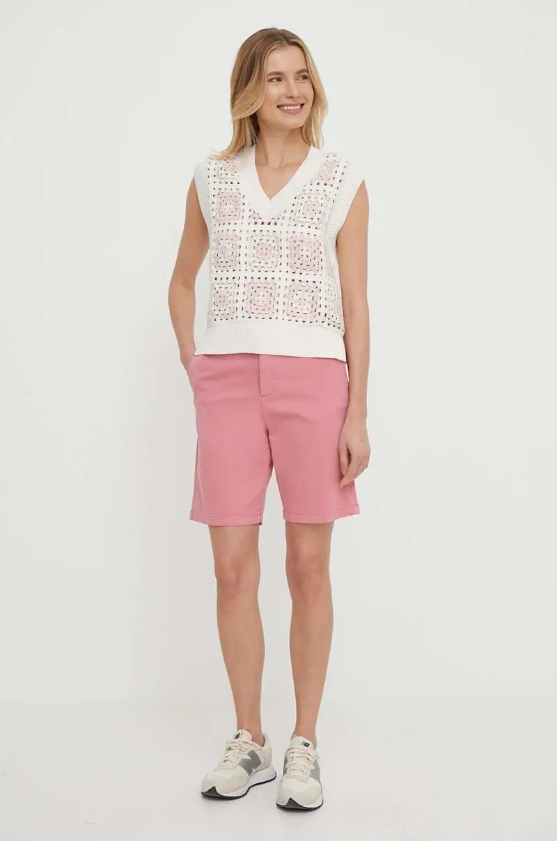 pantaloncini donna colore rosa 074775 miniatura 2