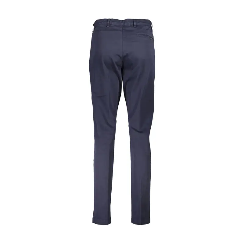 North Sails Pantaloni Donna Blu in Cotone Organico miniatura 2