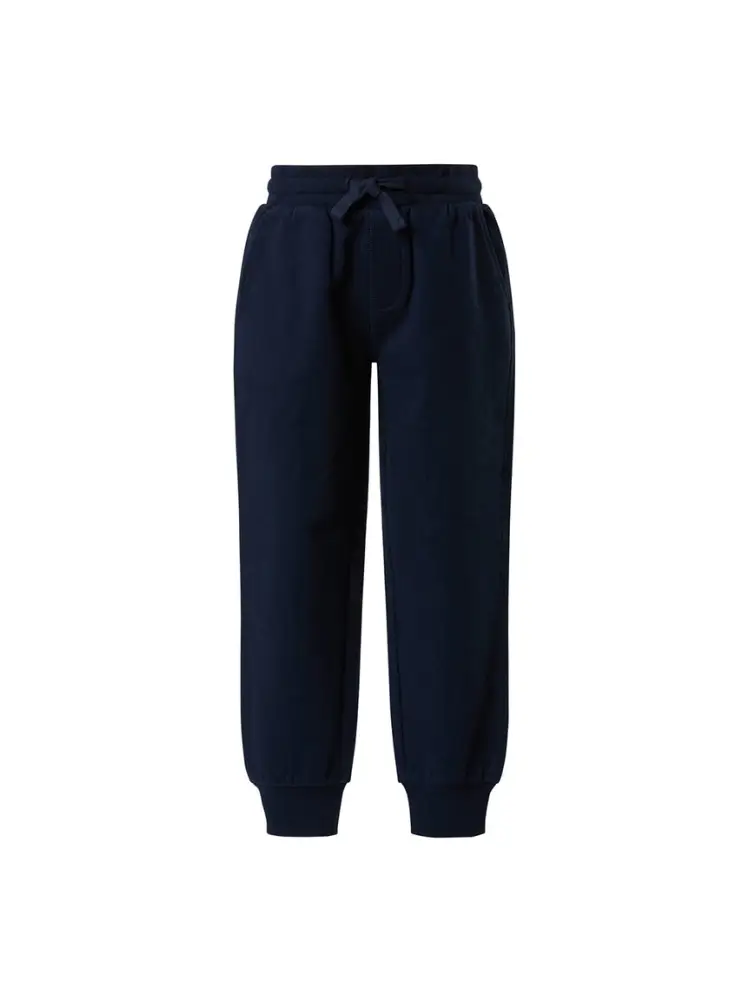 pantaloni jogging kids/junior in cotone blu con logo