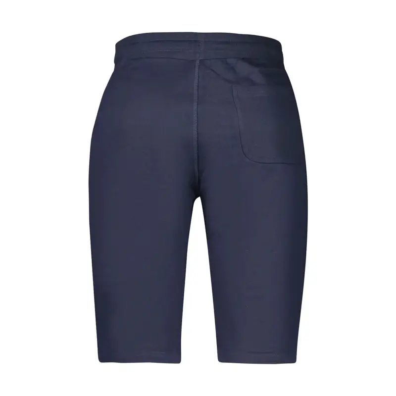 Pantaloni Tuta Corto Uomo Blu Logo miniatura 2