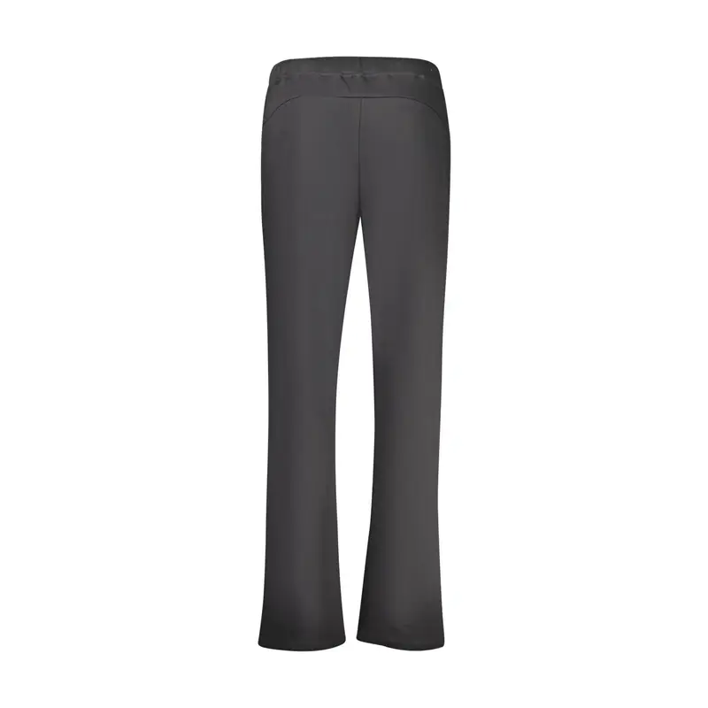 Pantaloni Tuta Donna Nero Applicazione Logo miniatura 2