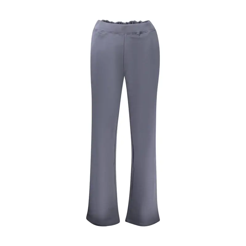 Pantaloni Tuta Lungo Donna Blu Logo