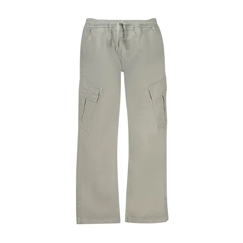 Pantaloni Unisex Grigi Applicazione Logo Grigio
