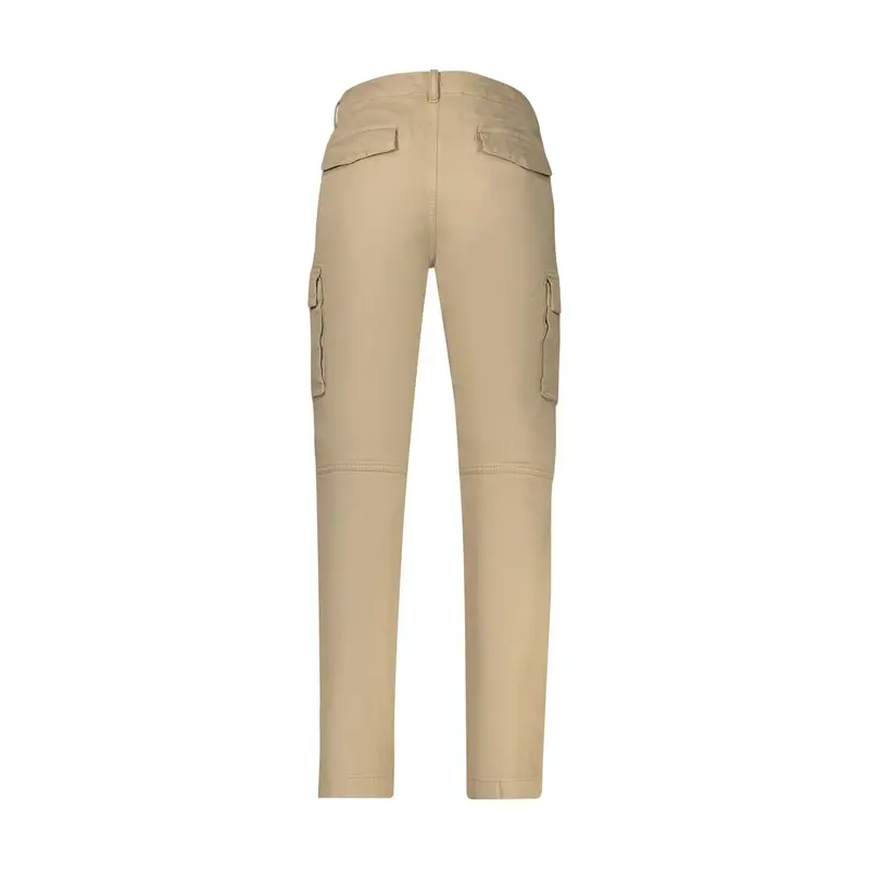 Pantaloni Uomo beige Ricamo miniatura 2