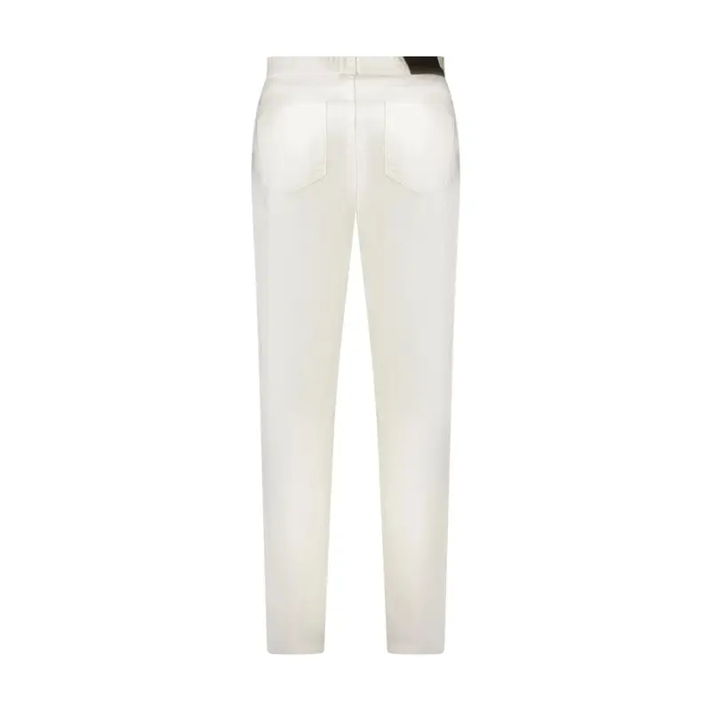 North Sails Pantaloni Uomo Bianco Regular Fit miniatura 2