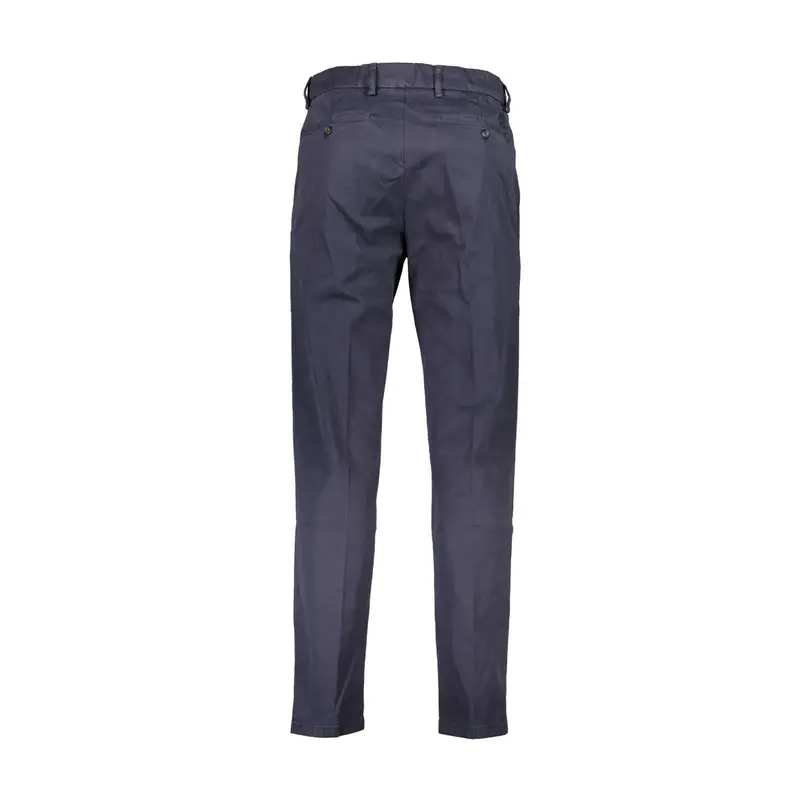 North Sails Pantaloni Uomo Blu con Applicazione Logo miniatura 2