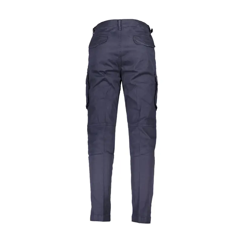 North Sails Pantaloni Uomo Blu con Applicazione Logo miniatura 2