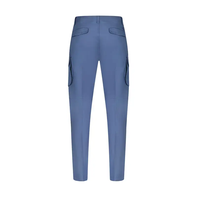 North Sails Pantaloni Uomo Blu con Applicazione Logo miniatura 2