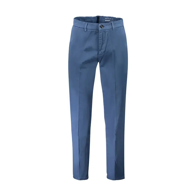 North Sails Pantaloni Uomo Blu con Ricamo