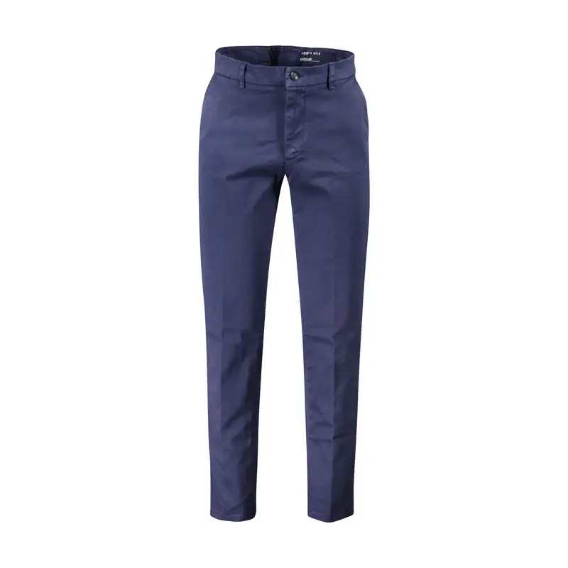 North Sails Pantaloni Uomo Blu con Ricamo