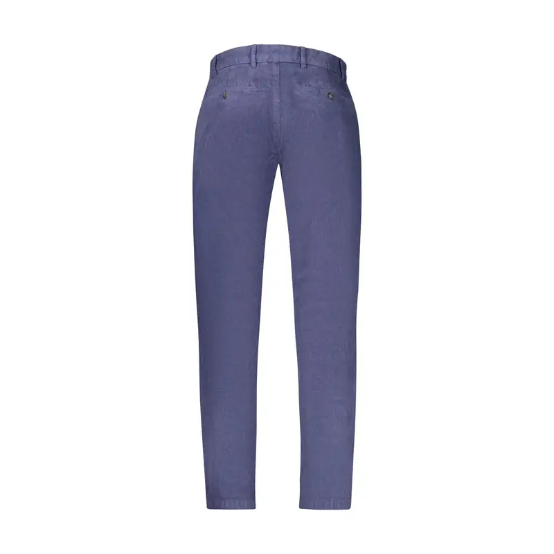 Pantaloni Uomo Blu Ricamo miniatura 2