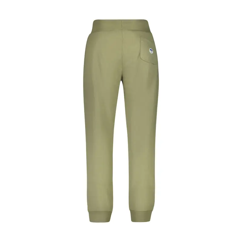 North Sails Pantaloni Uomo Verde in Cotone miniatura 2