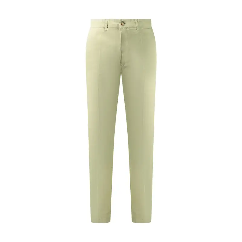 North Sails Pantaloni Uomo Verde Slim Fit