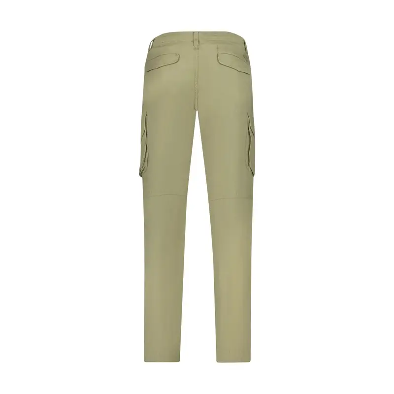 North Sails Pantaloni Uomo Verde con Logo miniatura 2