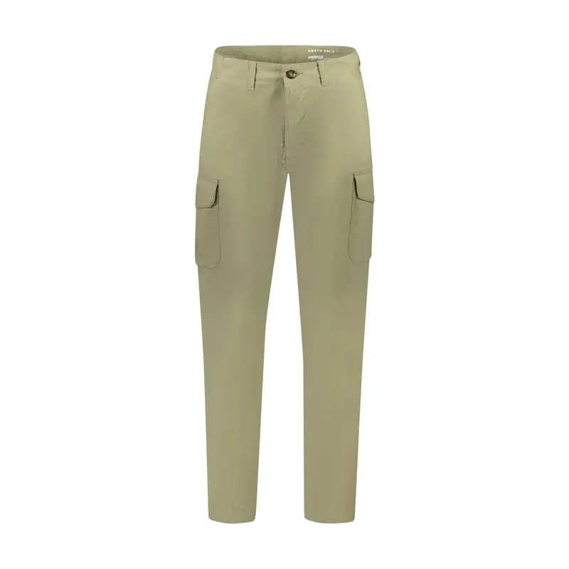 North Sails Pantaloni Uomo Verde con Logo