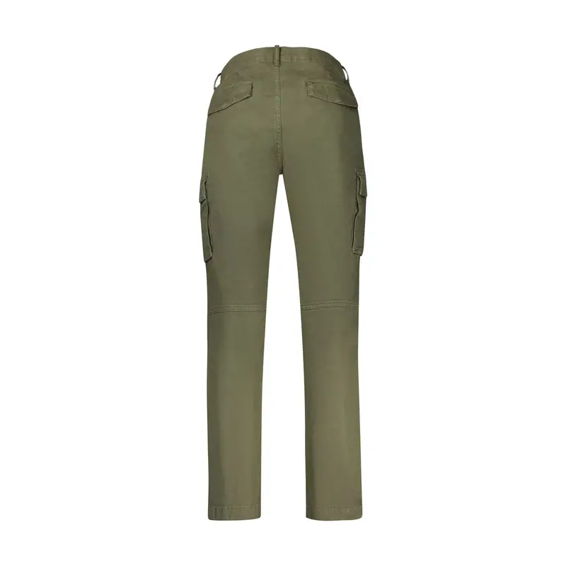 Pantaloni Uomo Verde Ricamo miniatura 2
