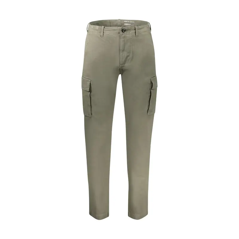 Pantaloni Uomo Verde Ricamo