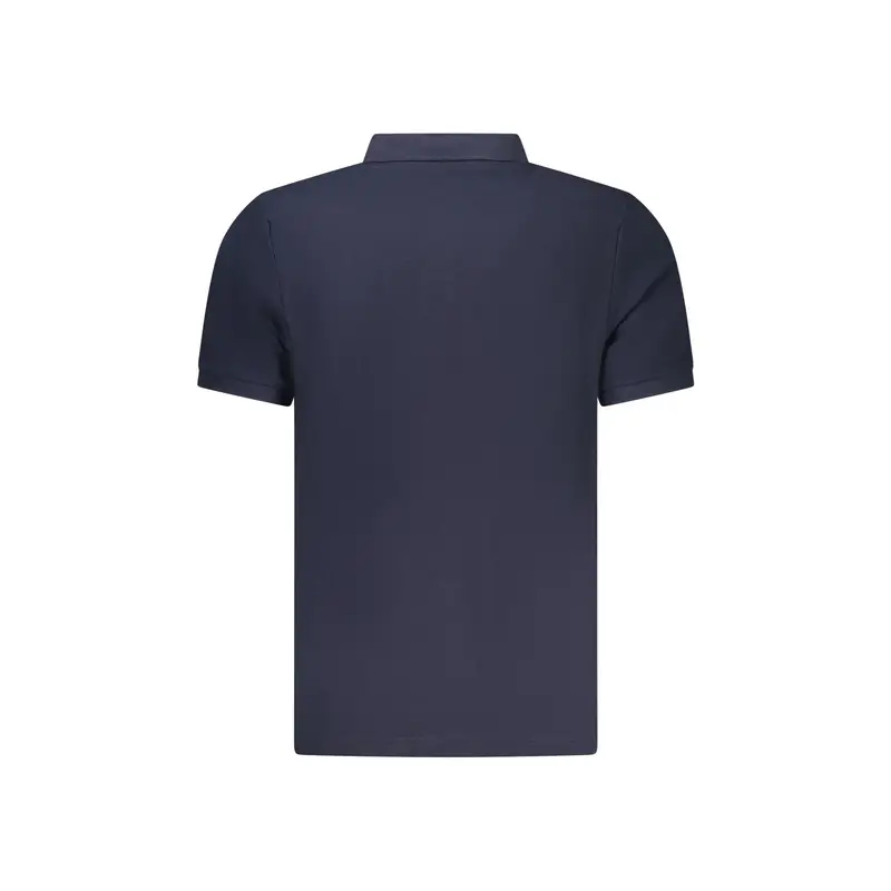 Polo Maniche Corte Uomo Blu Logo miniatura 2
